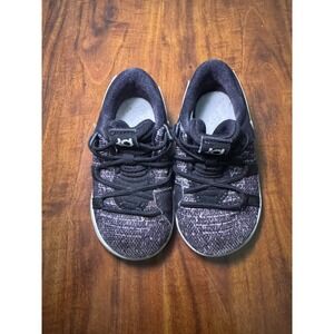 Kevin Durant Nike KD Shoes Black White Slip On 6C Toddler 918363-001